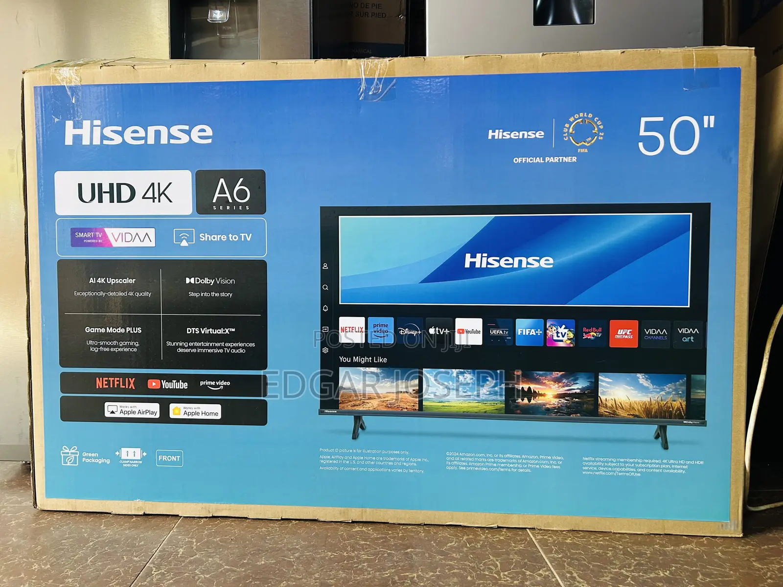 Hisense 50 Smart Tv Uhd 