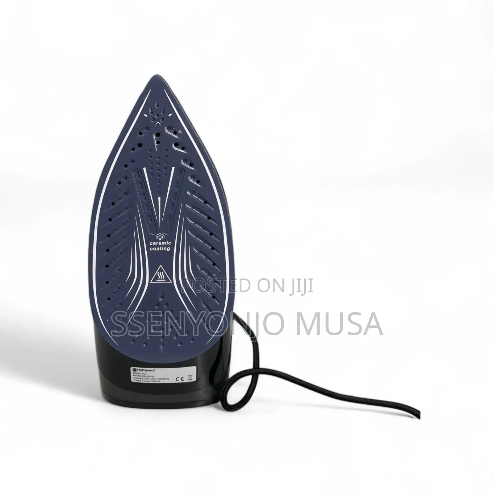 Hoffman Steam Iron Box Hm-9001 - 2000w Powerful Steam Ironin