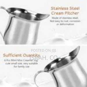 Mini Creamer and Milk Pitcher Set