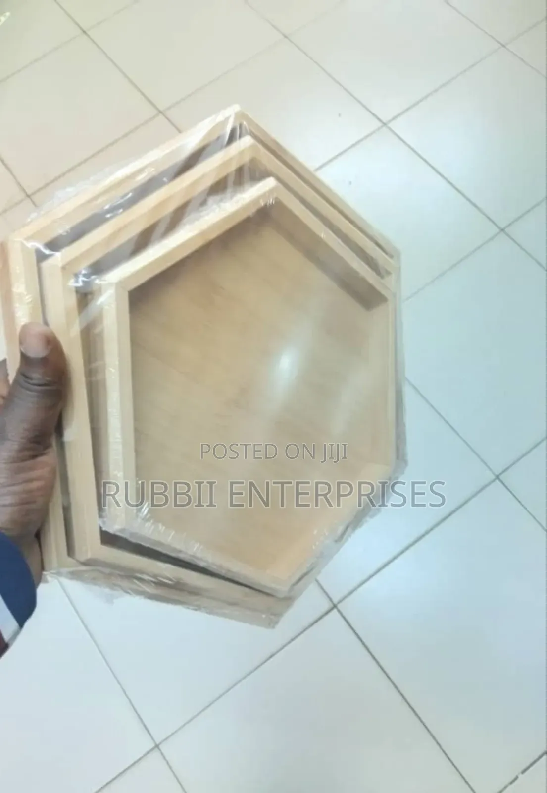 Hexagon Tray 3pcs