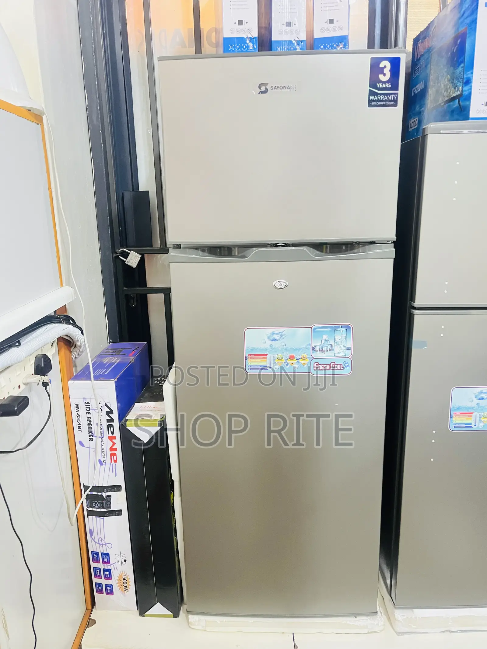 Sayona Brand New 275 Liters Refrigerator New Model