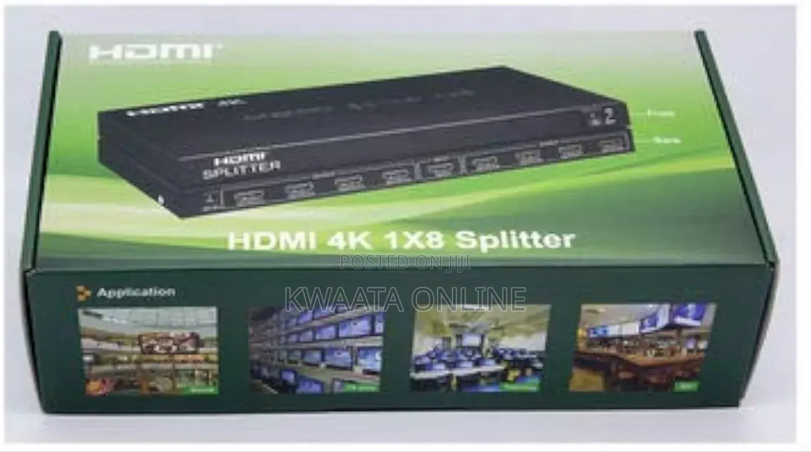 Hdmi Splitter 1-8 Ports 2160p Uhd Video Resolution Full Hd 1080p8