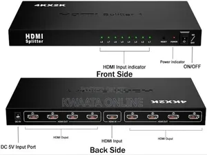 Hdmi Splitter 1-8 Ports 2160p Uhd Video Resolution Full Hd 1080p8