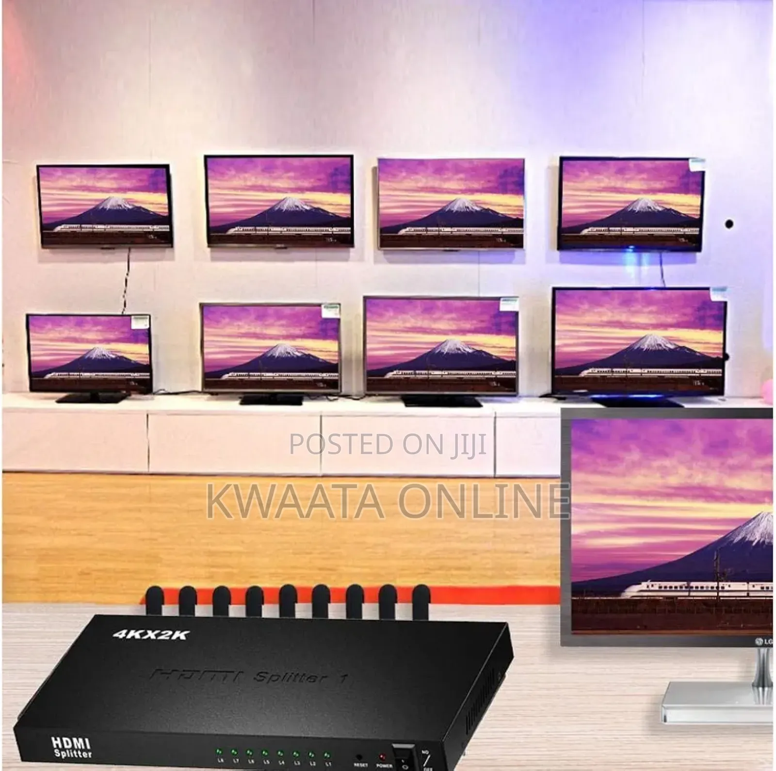 Hdmi Splitter 1-8 Ports 2160p Uhd Video Resolution Full Hd 1080p8