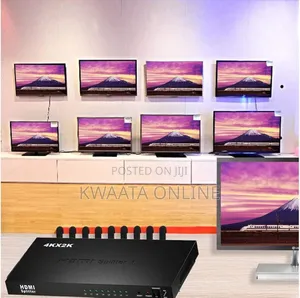 Hdmi Splitter 1-8 Ports 2160p Uhd Video Resolution Full Hd 1080p8