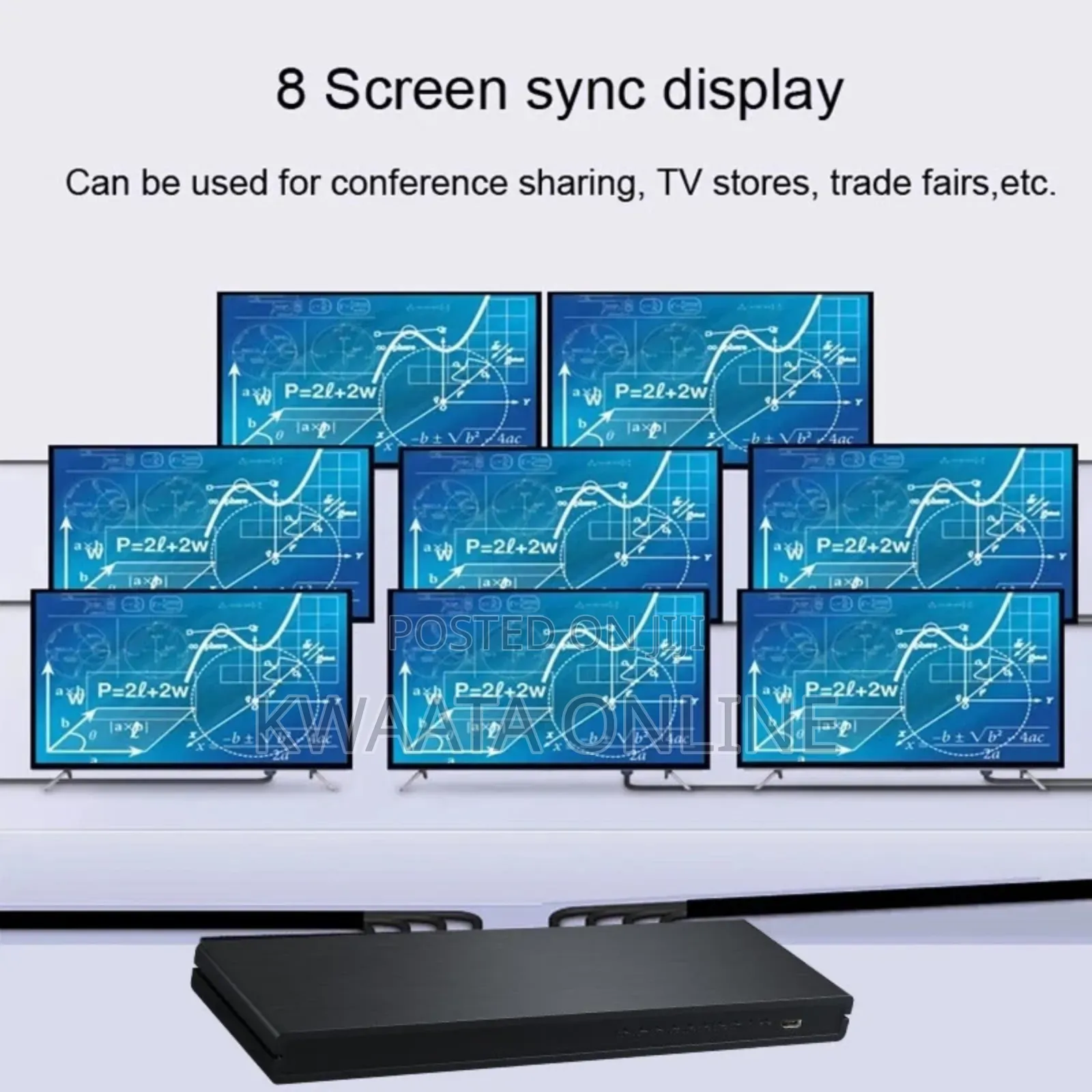 Hdmi Splitter 1-8 Ports 2160p Uhd Video Resolution Full Hd 1080p8