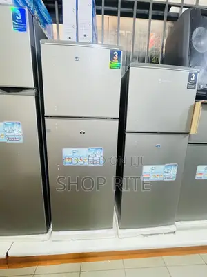 Sayona 158 Liters Double Door Refrigerator Silver