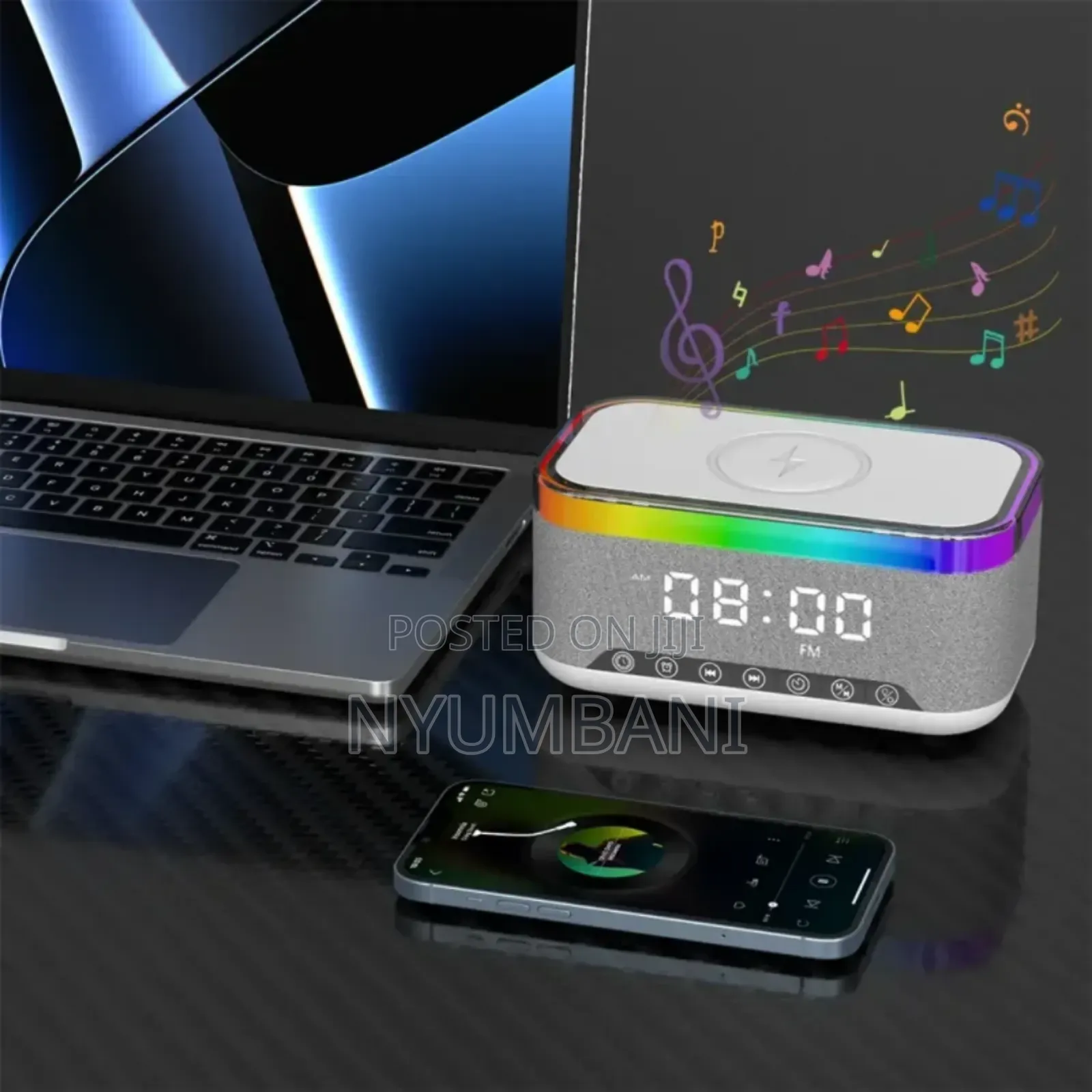 3 in 1 Wireless Charger and Speaker