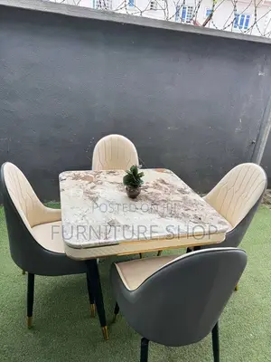 Leather Dining Table
