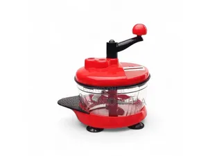 Hand Crank Food Processor | Manual Chopper, Blender Mixer