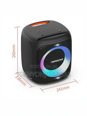 Hopestar Party100 50w Portable Bluetooth Speaker - Black"