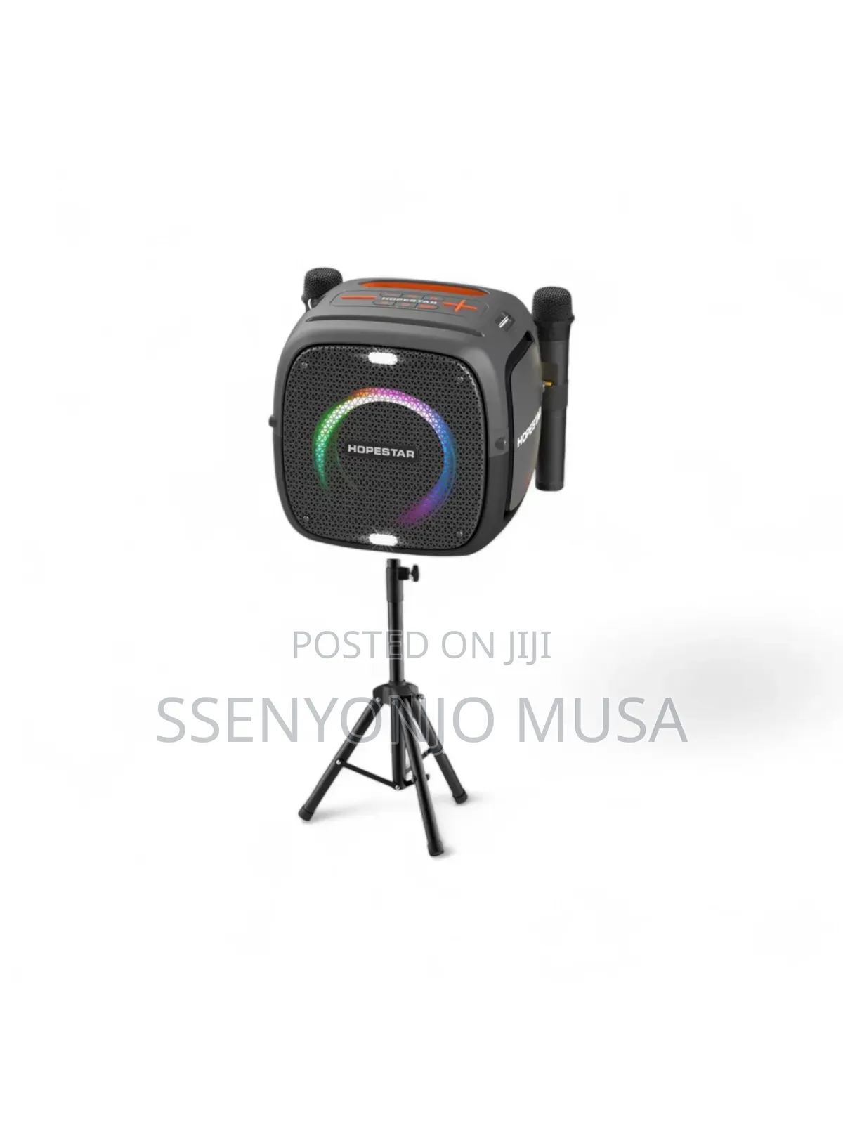 Hopestar Partyone 80w Bluetooth Speaker With Dual Mics"