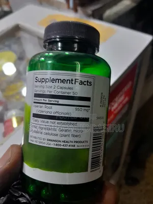 Swanson Valerian Root Sleep Support 100 Capsules Herbal Supplement