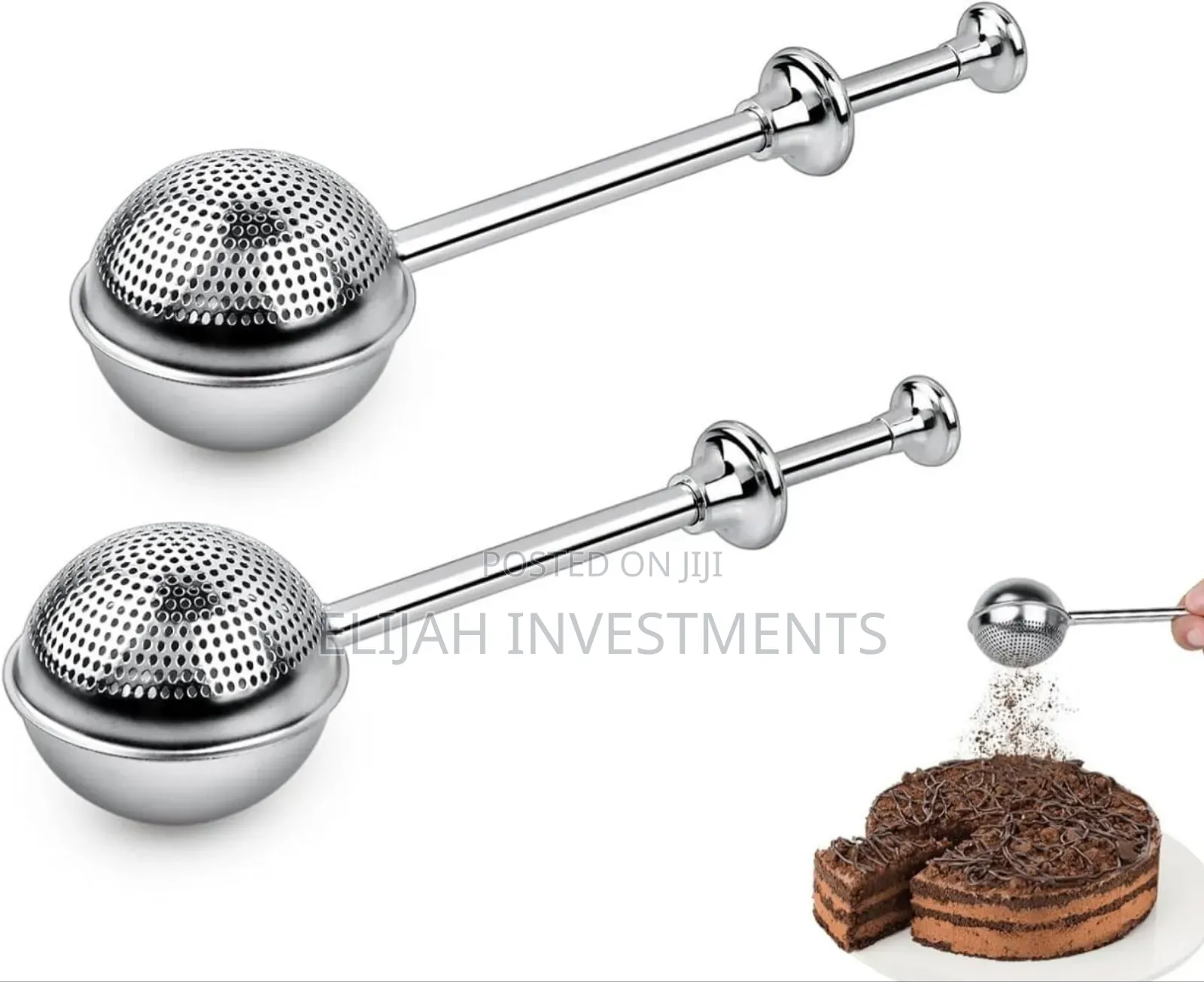 Stainless Steel Telescopic Tea Infuser or Strainer.