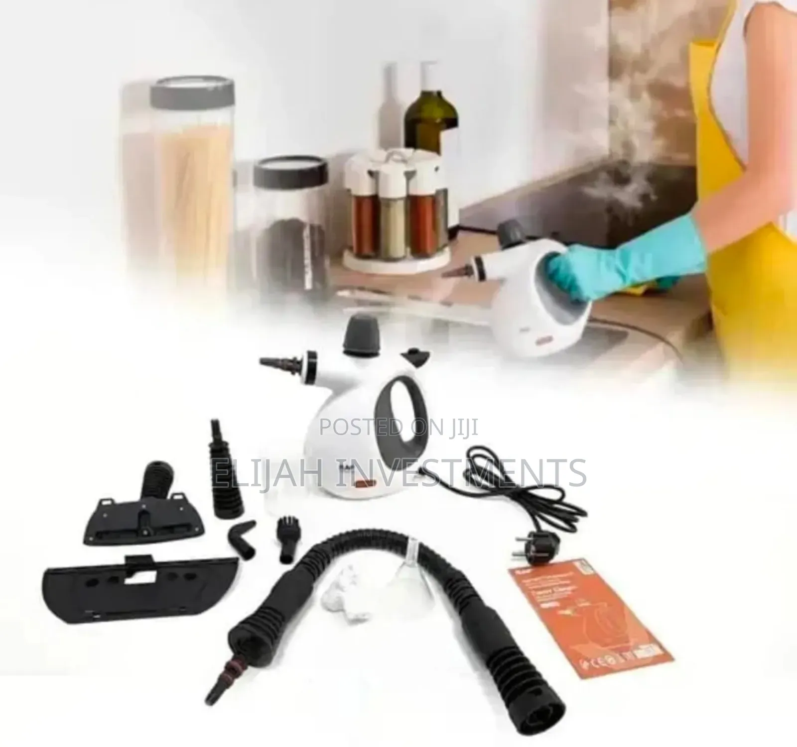 Raf R-11219 High-Pressure Handheld Steam Cleaner.