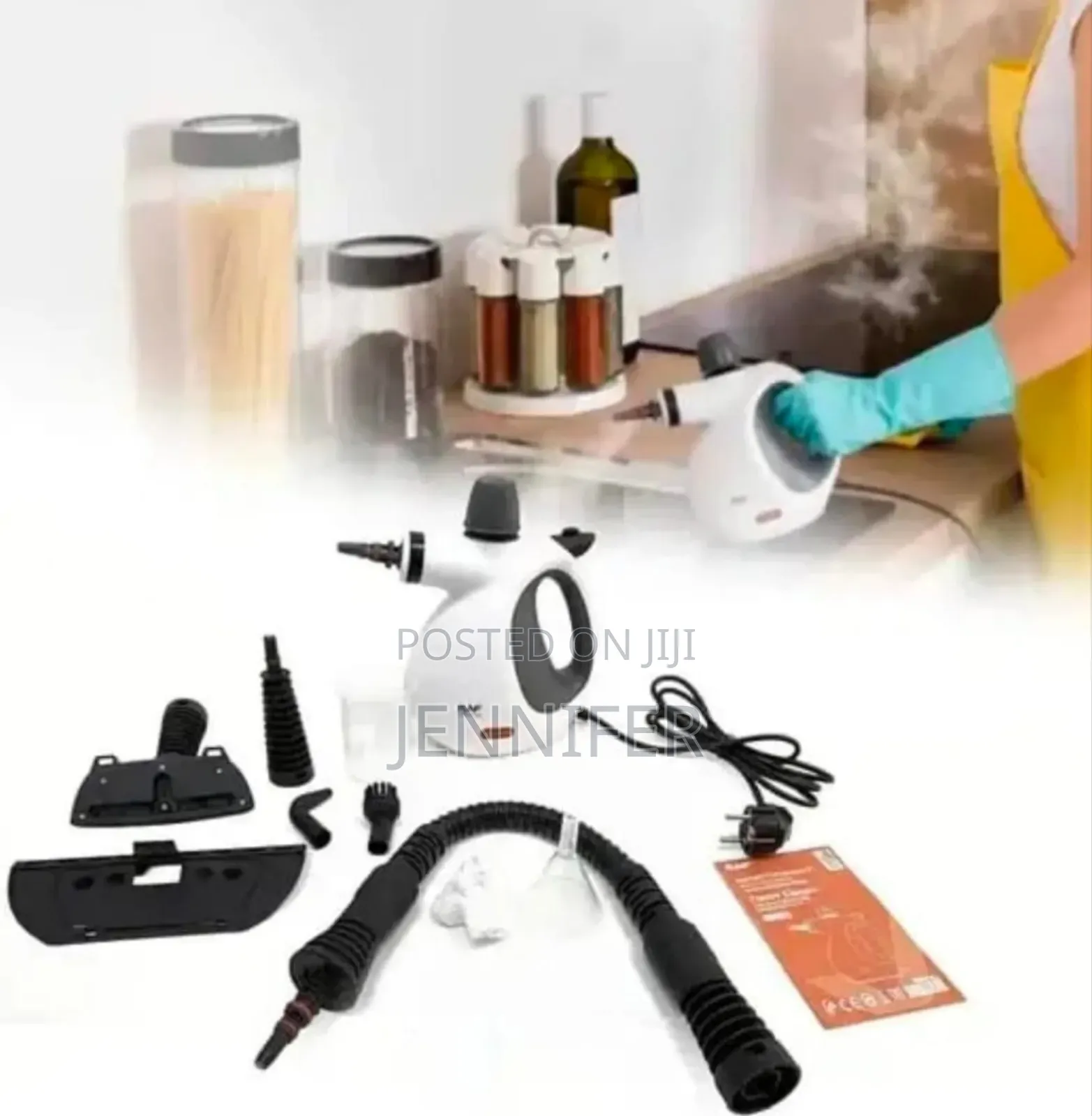 Raf R-11219 High-Pressure Handheld Steam Cleaner.