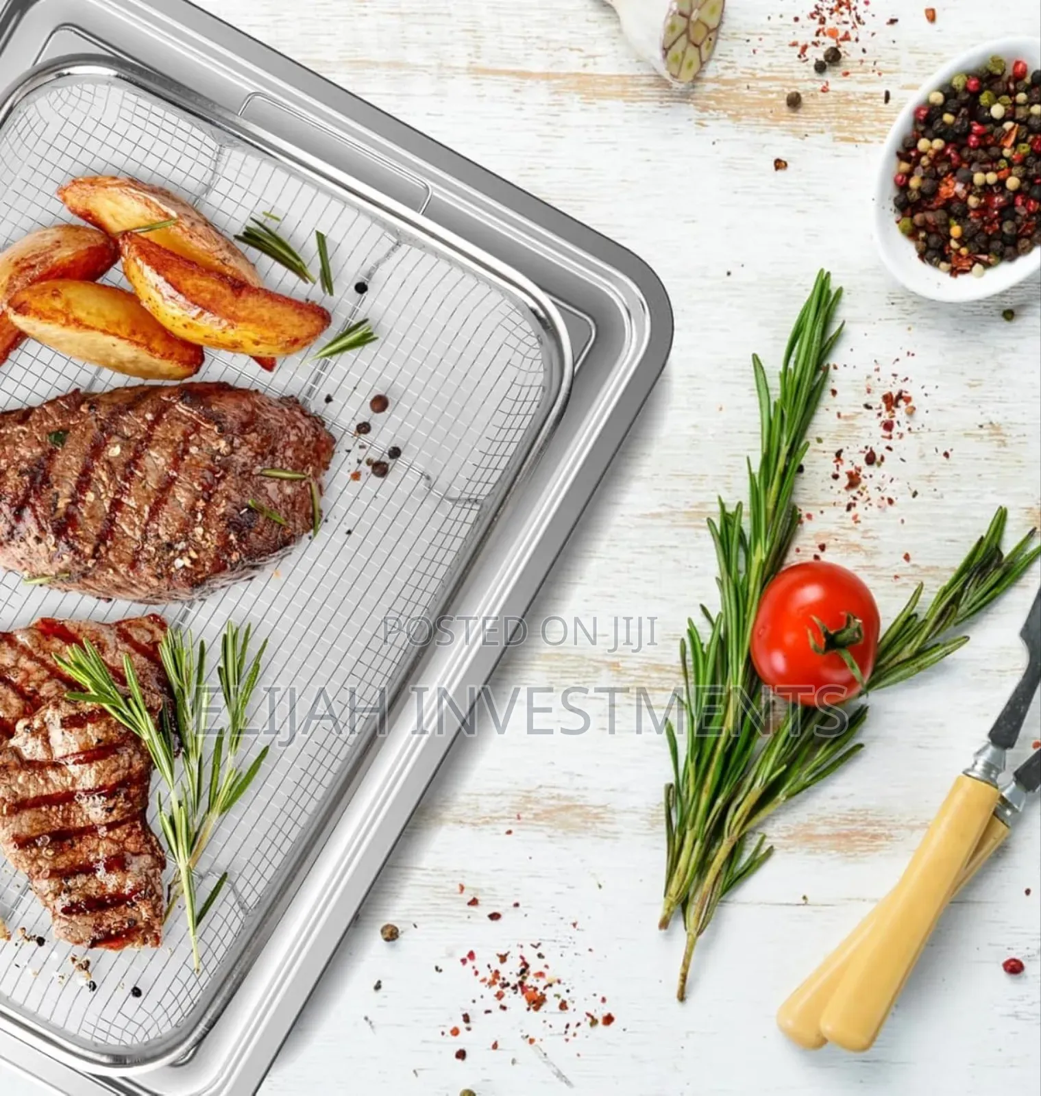 Stainless Steel Air Fryer Basket for Oven