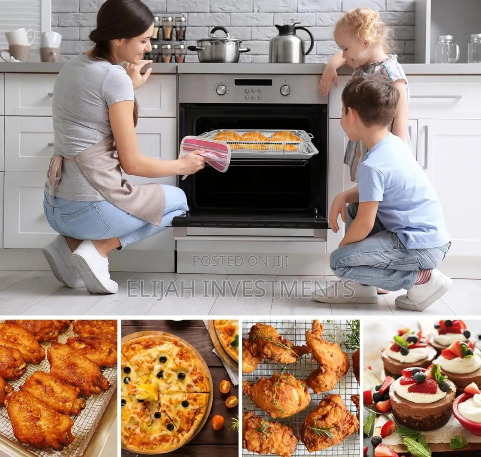 Stainless Steel Air Fryer Basket for Oven