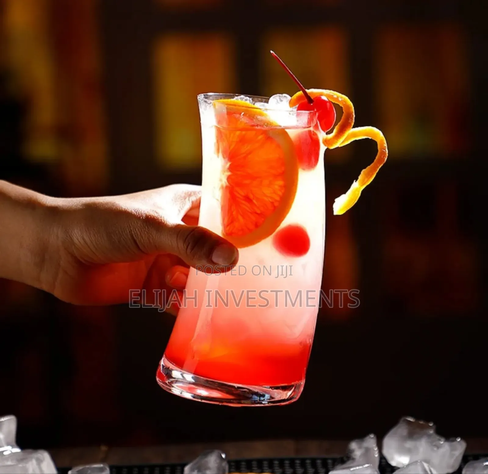 6pcscurved Cocktail Glass