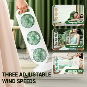 Mini Air Cooler Fan Portable Electric Personal Desk Stand Fan