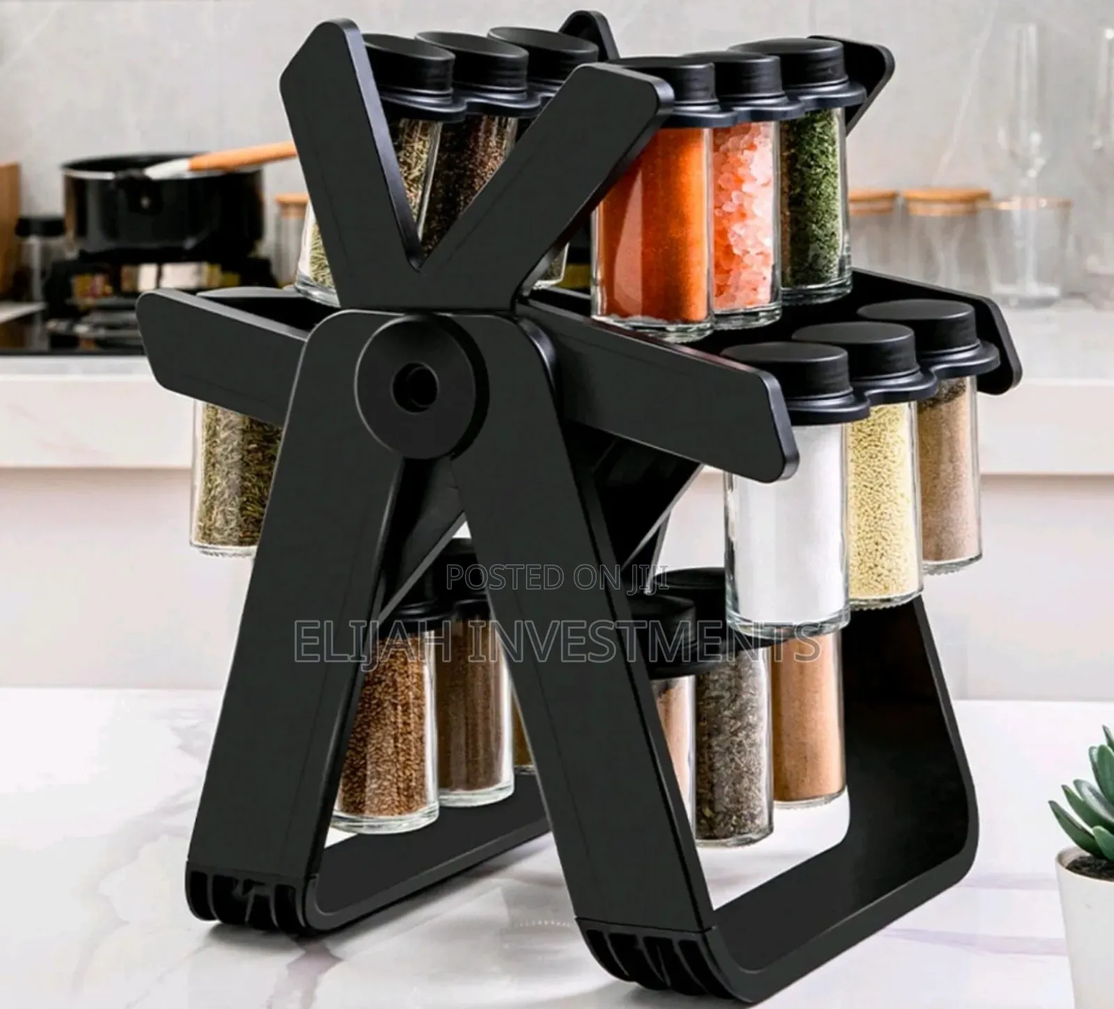 18-Jar Rotating Spice Rack