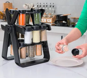 18-Jar Rotating Spice Rack