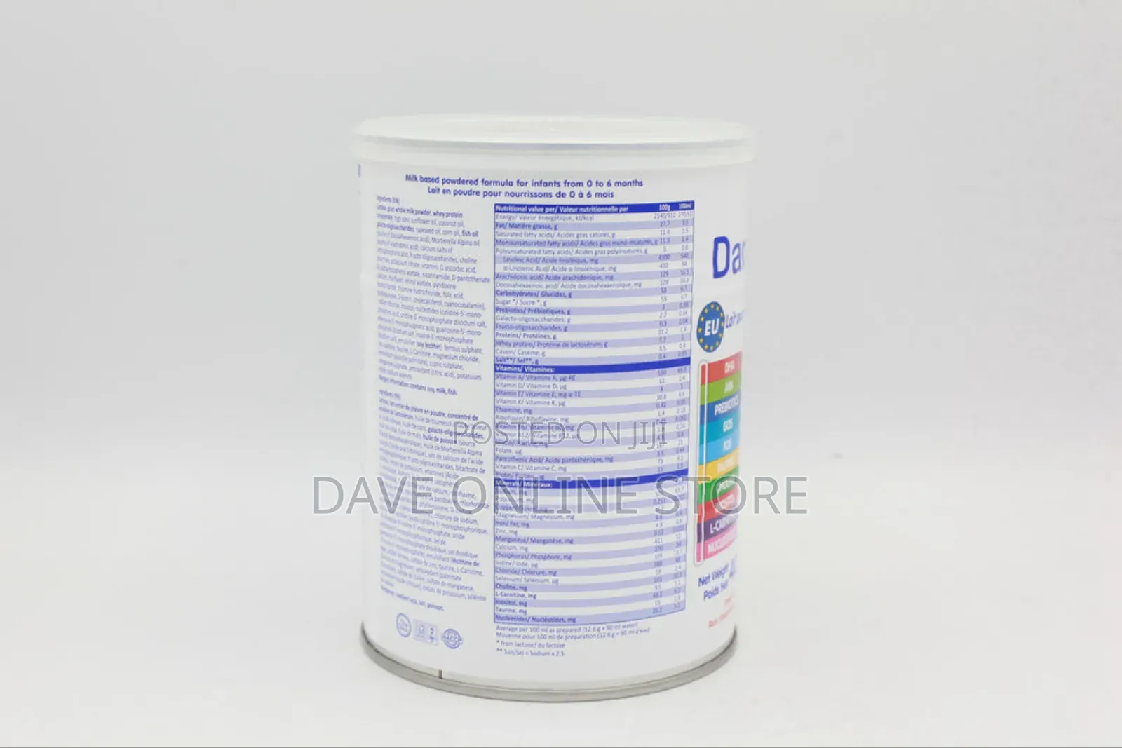 Danalac Goat Milk Infant Formula 400g Stage 1 Baby Milk Powder