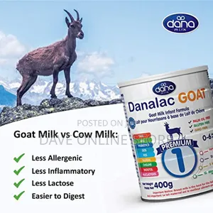 Danalac Goat Milk Infant Formula 400g Stage 1 Baby Milk Powder