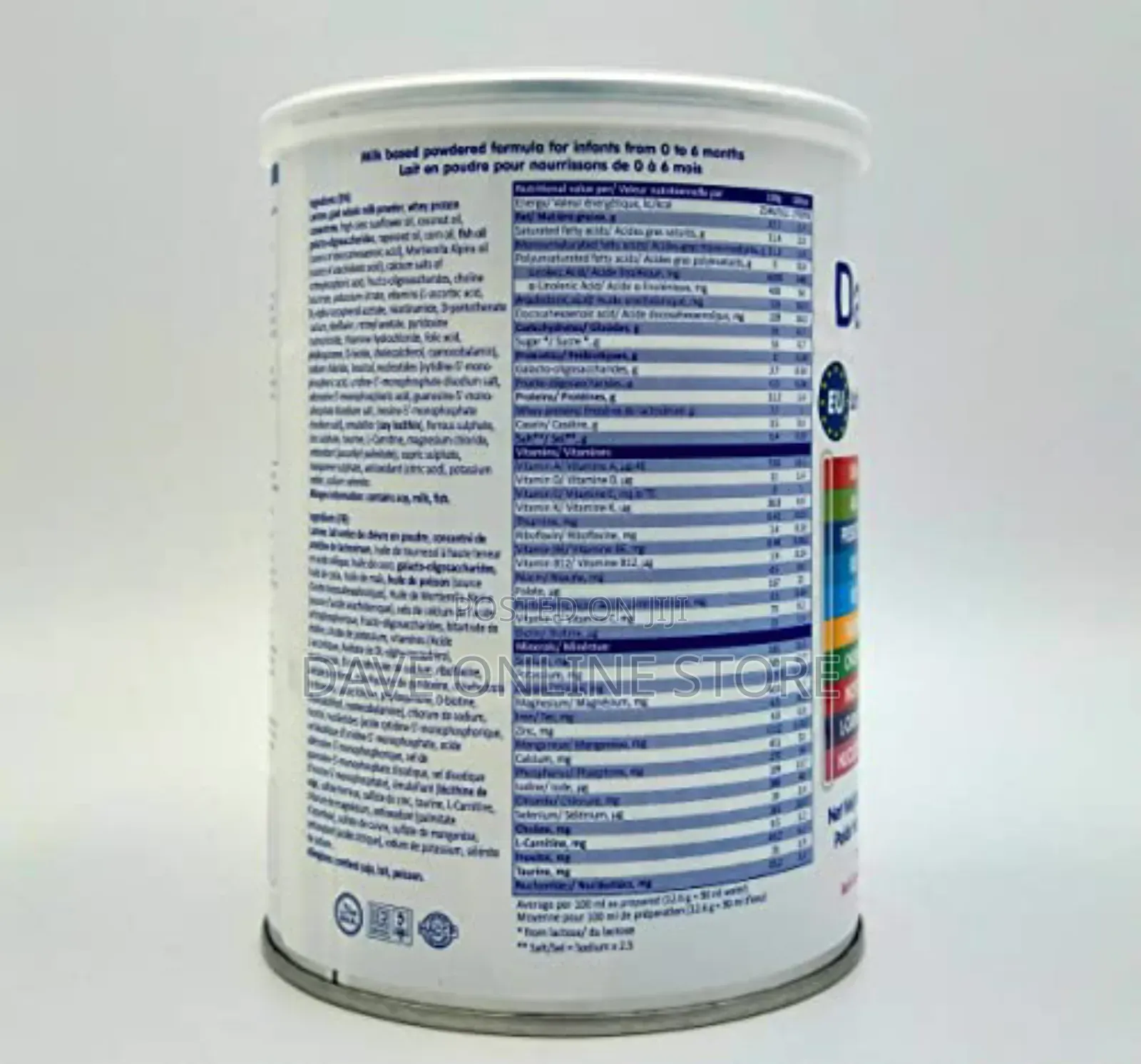 Danalac Goat Milk Infant Formula 400g Stage 1 Baby Milk Powder