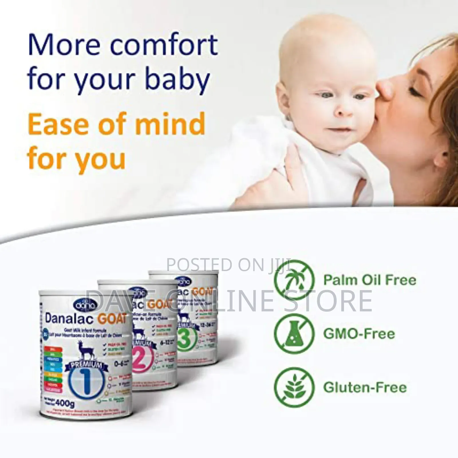 Danalac Goat Milk Infant Formula 400g Stage 1 Baby Milk Powder