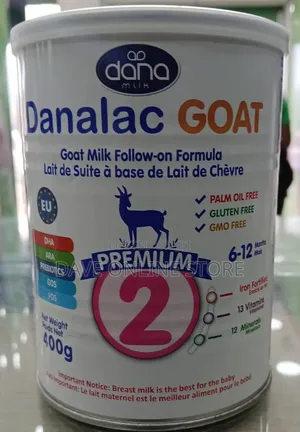 Danalac Infant Formula With Goat Milk Stage 2 6 to One Year.
