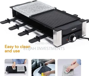 Saysonapps Raclette Grill With Granite Stone Grill Top