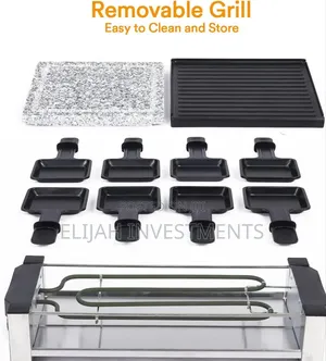 Saysonapps Raclette Grill With Granite Stone Grill Top