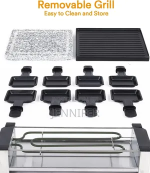Saysonapps Raclette Grill With Granite Stone Grill Top