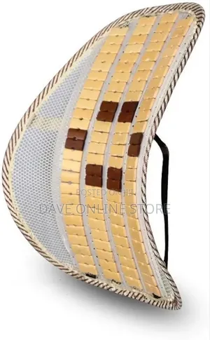 Cool Mesh Lumbar Support for Car Lower Back for Office Chair, Brown