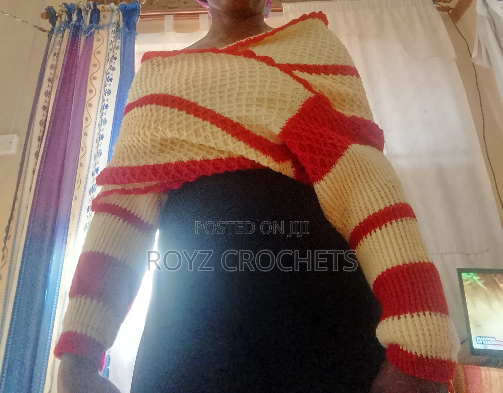 Crochet Sweater Scarf