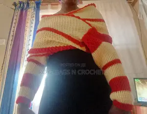 Crochet Sweater Scarf
