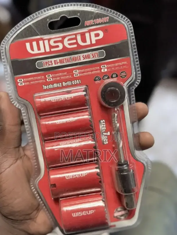 Metal Hole Saw Set 7pc