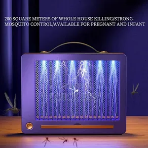 Rechargeable Portable Electric Shock Mosquito Killing Lamp.