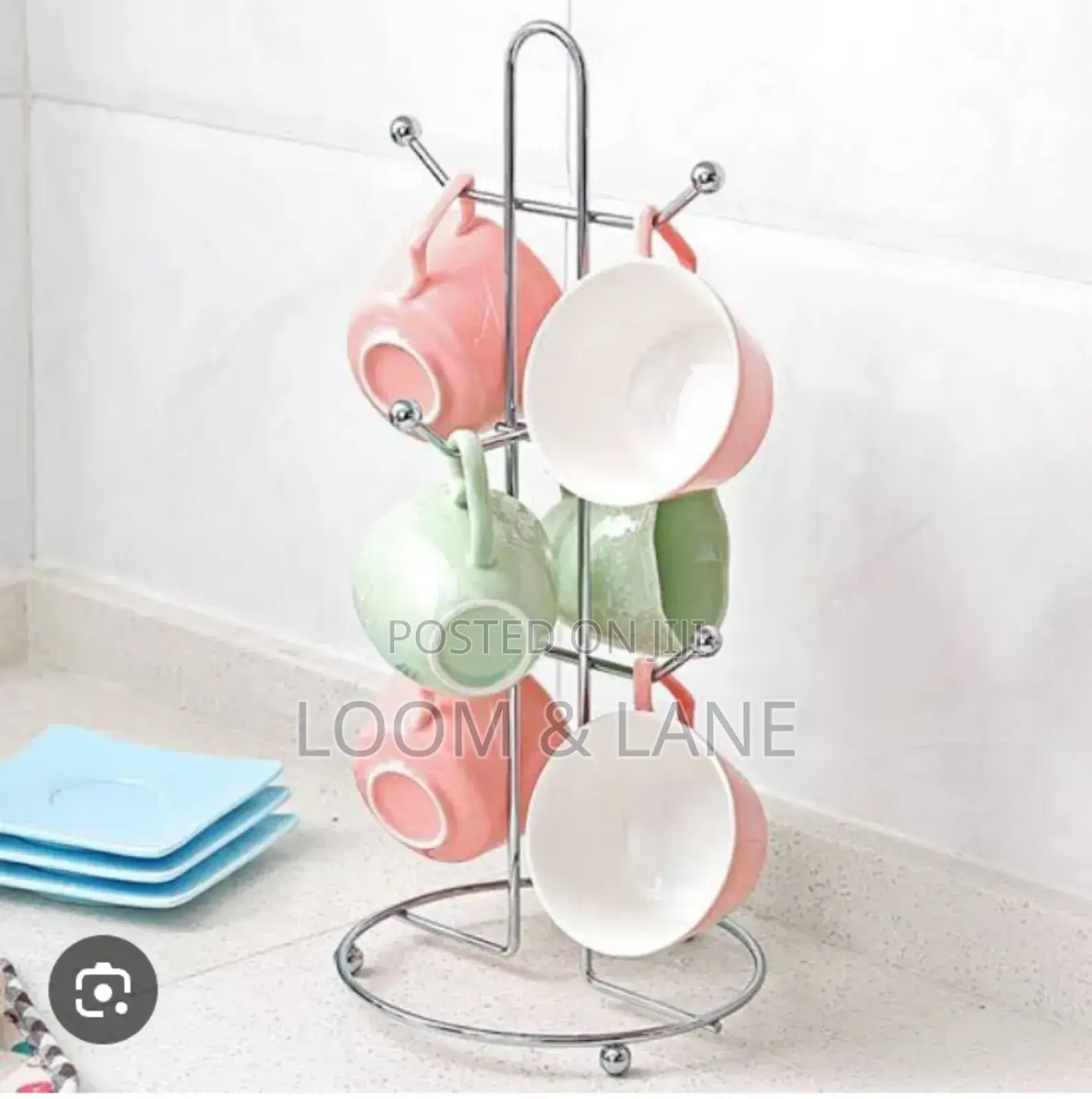 Tabletop Tree Mug Holder