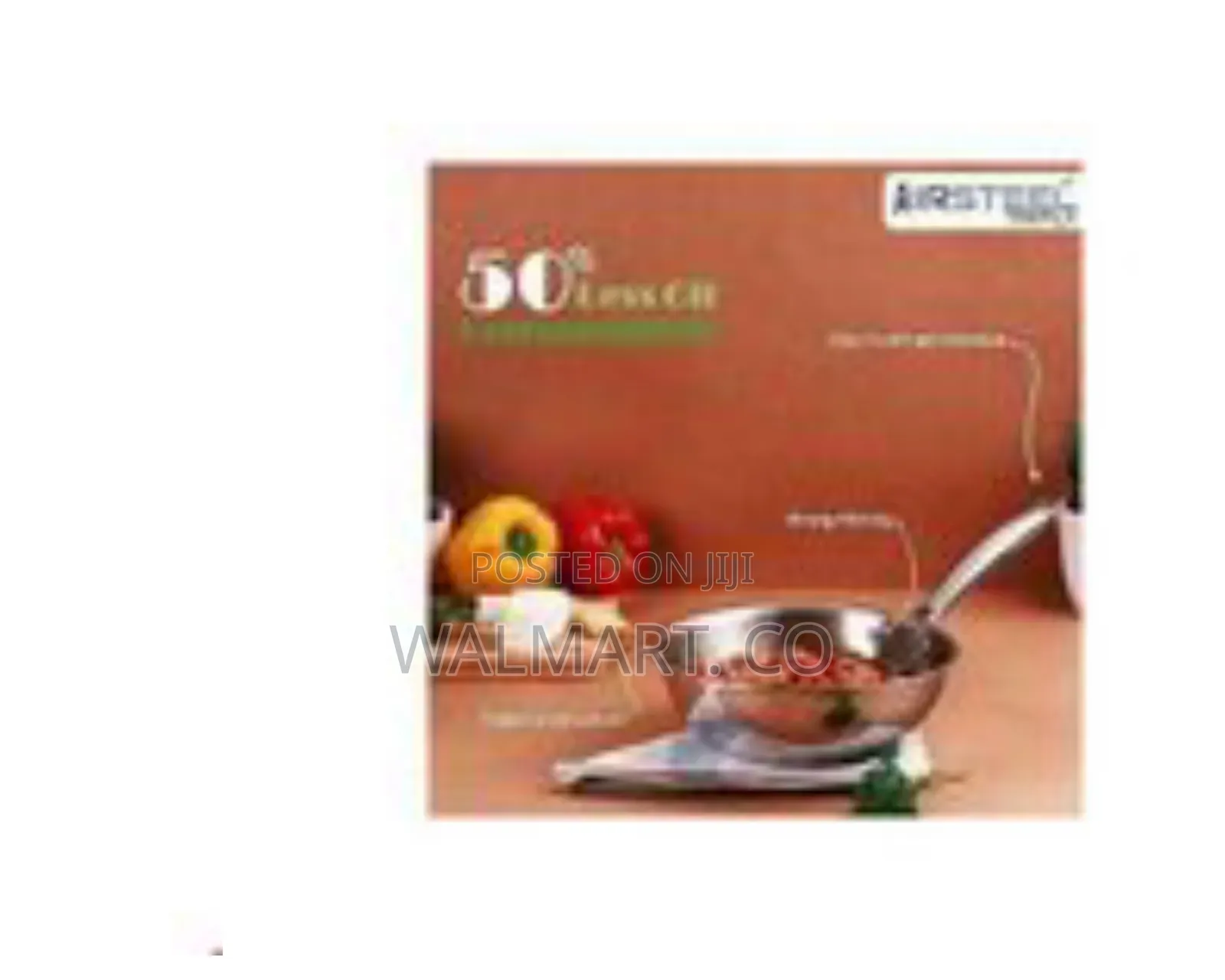 Stainless Steel Wok/Stir Fry Pan Silver