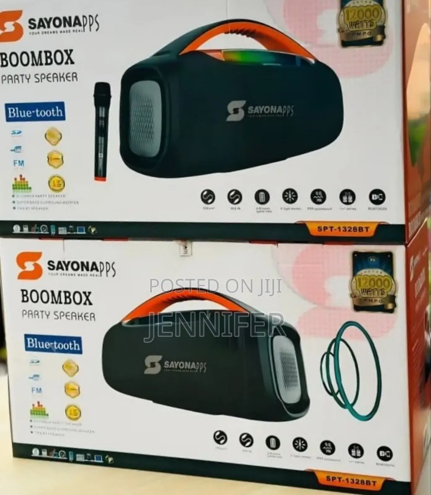 Sayona SPT-1328bt Boombox Party Speaker
