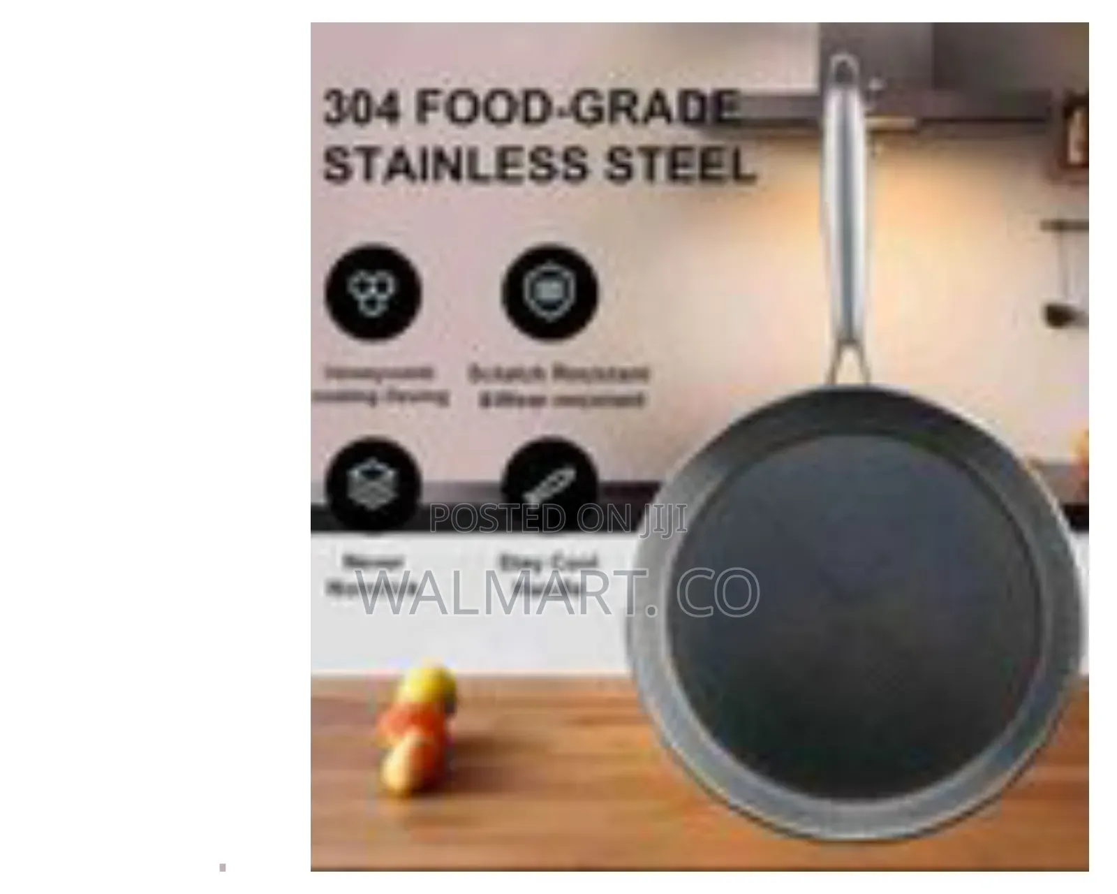Non Stick Frying Pan With a Honey Comb Pattern