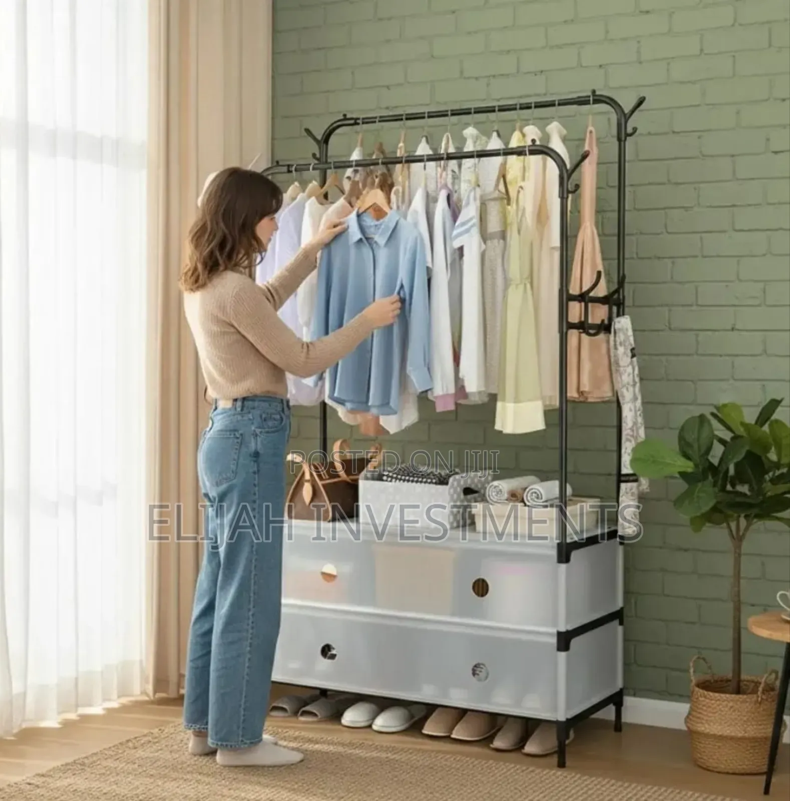 Multifunctional Garment Rack- Multi Colours