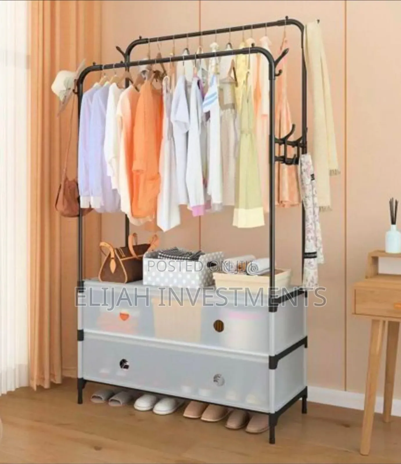 Multifunctional Garment Rack- Multi Colours