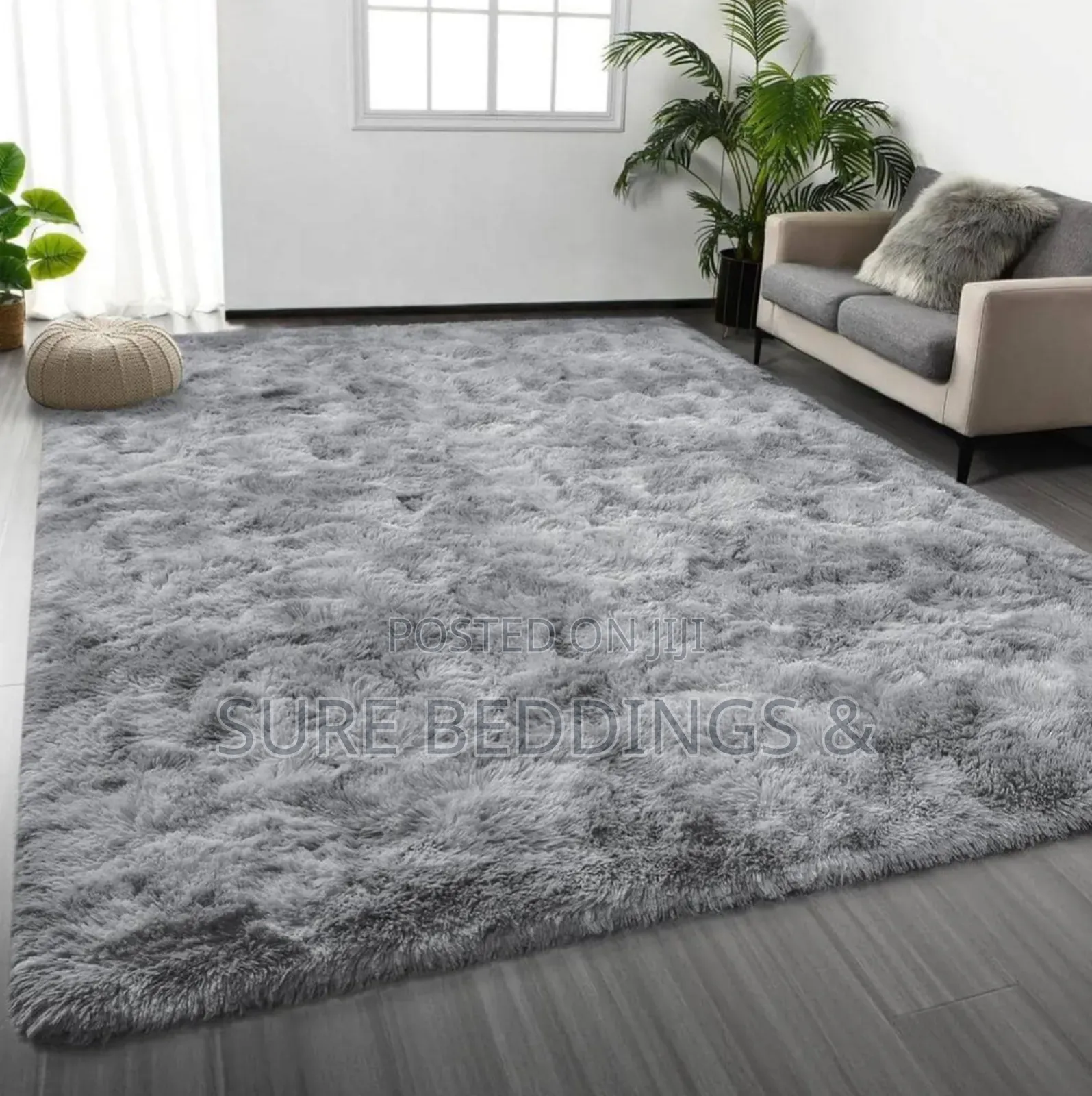 Patched Fluffy Carpet