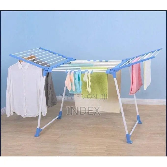 Medium Steel Telescopic Clothes Rack, Dryer. Drying, Rod, Hanger