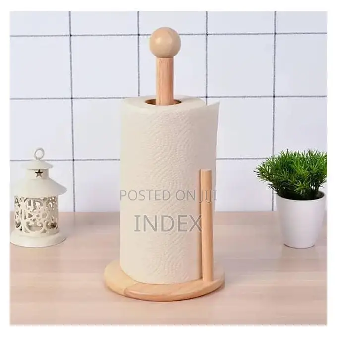 Bamboo Wood Kitchen Tissue Holder