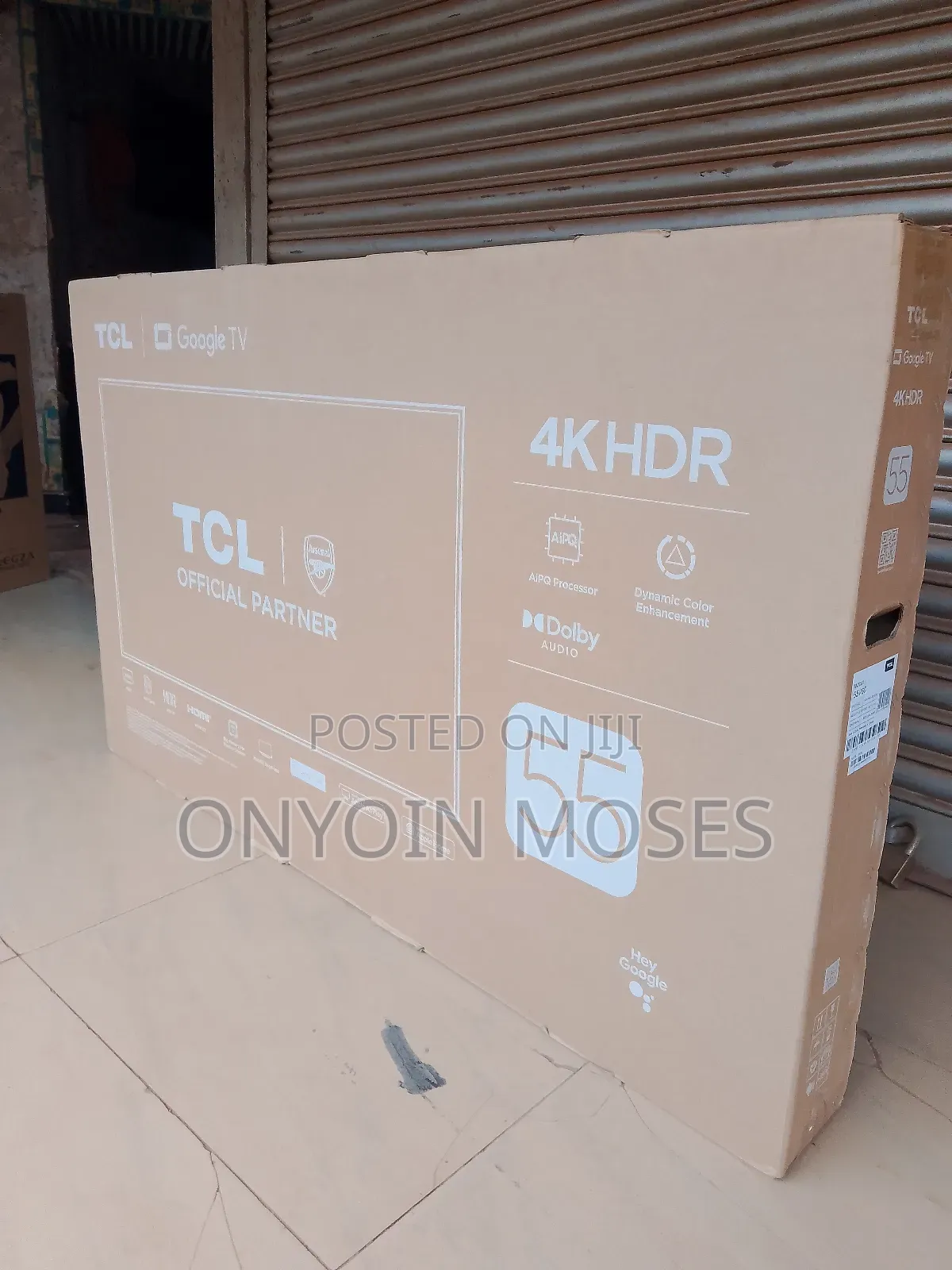 55" TCL Google Smart Tv