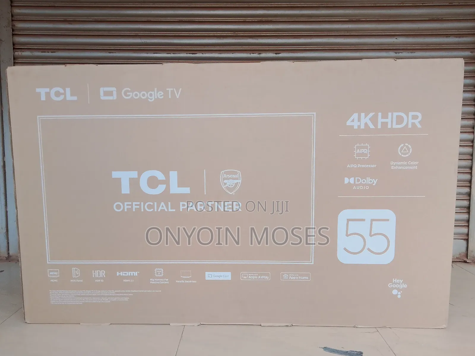 55" TCL Google Smart Tv